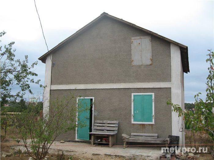 Продам 2-х этажную дом-дачу в Севастополе мыс Фиолент. Цена 2,500 миллиона. Площадь 100 кв.м, 8 сот земли, гос акт.... - 1