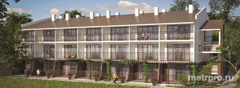 Комплекс апартаментов Фиолент Village расположен на участке в 14 га, состоит из 2х пятиэтажных корпусов и 3х... - 16