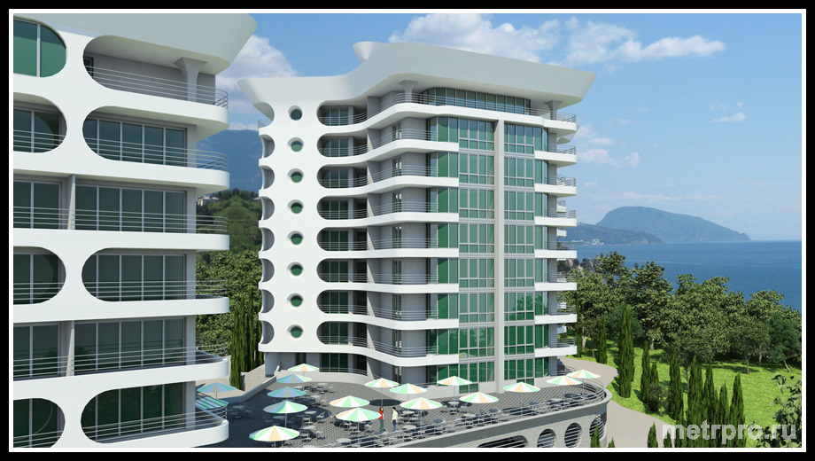 Жилой комплекс «Ласточкино» - все преимущества жилья премиум класса.    Расстояние до моря и пляжей 400 метров,... - 5