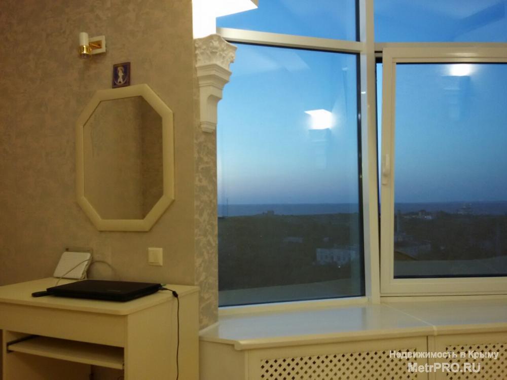 Сдается 1-комнатная элитная квартира 54 кв.м в элитном охраняемом доме, в Севастополе, квартира на 9 этаже 12... - 17