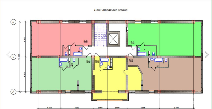 Продаются квартиры по ул.Льва Толстого в новом доме (дом сдан в эксплуатацию), квартиры свободной планировки, во всех... - 10