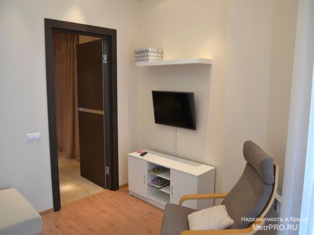 Продается 2 комнатная квартира в современном комплексе в Гурзуфе. Общей площадью 59,6 м2 и располагается на 3 этаже... - 9