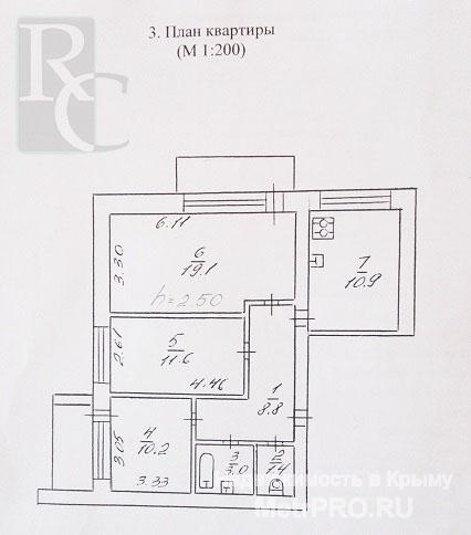 В продаже 3-х комнатная квартира 'Улучшенной планировки' по ул. Г.Лебедя 12, пр.Острякова.    Квартира расположена на... - 9