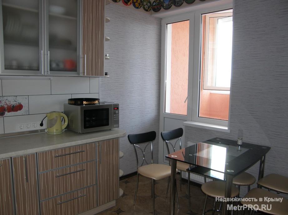 Изысканная, комфортабельная и уютная, 1-комнатная квартира, расположена в ЖК «Бриз», в городе-курорте Алушта в одном... - 7