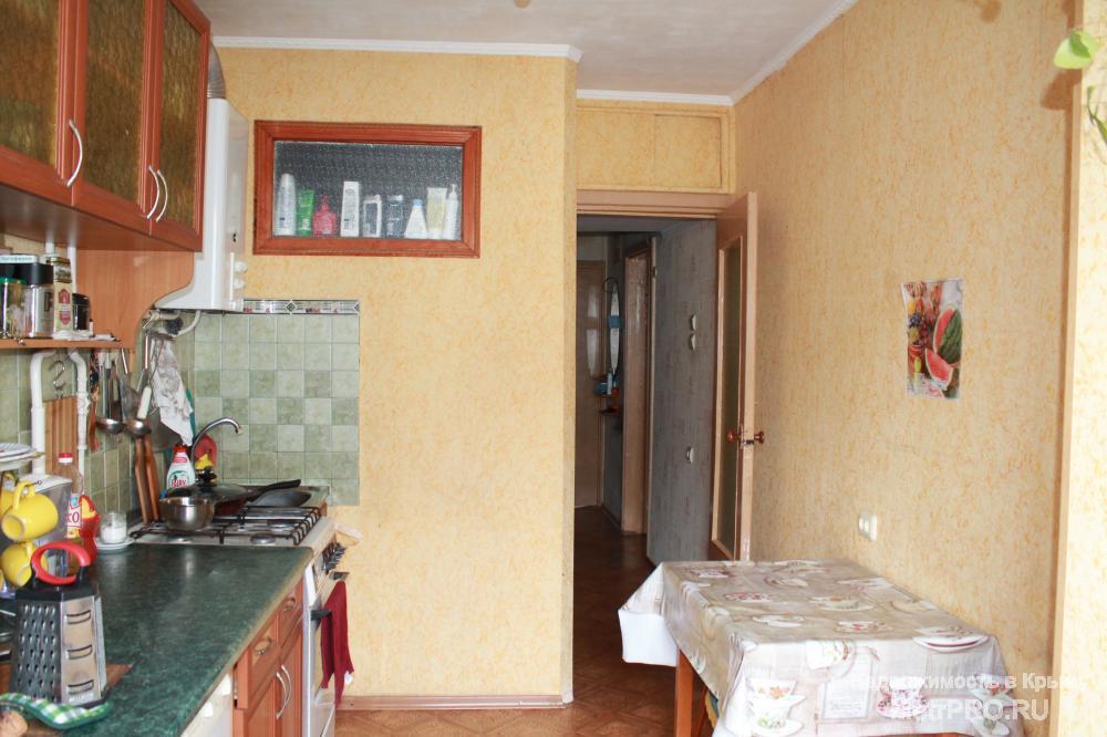 Продается 2-х комнатная квартира в г.Алушта, на  ул.60 лет СССР, дом 9. Квартира расположена на 5 этаже/5 этажного... - 1
