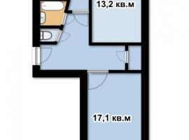 Предлагаем приобрести 2-комнатную квартиру в районе Москольца.
Дом...