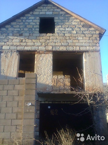 Продам дачу не дострой, земельный участок-4 сотки Гос.Акт. Дом капитального строения (инкерманские блоки, ракушняк... - 1