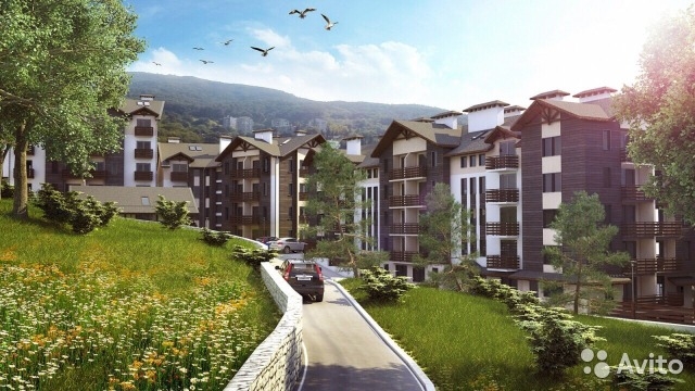 Продажа / 1-комнатные, ЯЛТА, 2 260 000 р. Удаленность от центра:1,5 км,до моря 2 км. Квартира о свободной планировкой.Собственная парковка. На территории... - 1