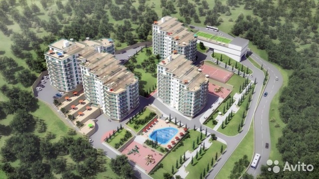 Продажа / 2-комнатные, ЯЛТА, пгт Виноградное, 4 190 445 р. Продается 2-х ком. квартира №24, общ.площадь 61 м2, 4/8 этажного жилого дома (блок 1), в строящемся ЖК 'GORIZONT...