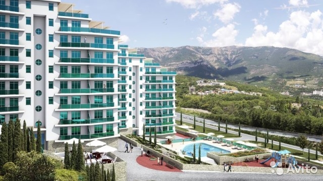 Продажа / 2-комнатные, ЯЛТА, пгт Виноградное, 4 190 445 р. Продается 2-х ком. квартира №24, общ.площадь 61 м2, 4/8 этажного жилого дома (блок 1), в строящемся ЖК 'GORIZONT... - 4