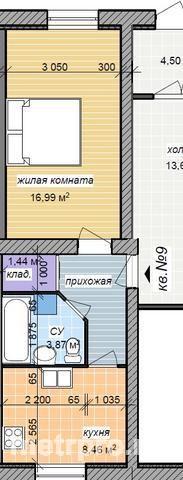 г Феодосия, ул Челнокова. Продается 1комнатная квартира общей площадью  35 кв.м. Квартира находиться на 1 этаже 5... - 1