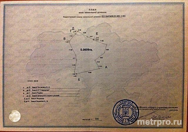 пгт Орджоникидзе, с/т Универсал, ул 1я Балочная, участок 6,09 соток, садоводчество.На участок госакт под... - 1