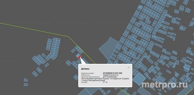 Продажа / Земельные участки, Береговое, Парусная, 17 000 $ с Береговое, Парусная, 10 соток, ИЖС . Продается участок под индивидуальное строительство в районе Золотого пляжа . - 1