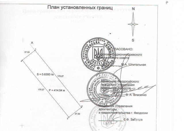 пгт Орджоникидзе, ул Ленина. Продажа участка под ИЖС 63 сотки. Уникальный видовый участок в курортном поселке... - 1