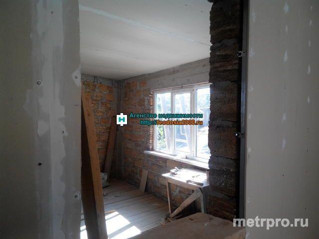 г. Феодосия, ул. Назарова. Продается недостроенный 2 этажный дом. На первом этаже 5 комнат, на втором 3. В доме уже... - 17