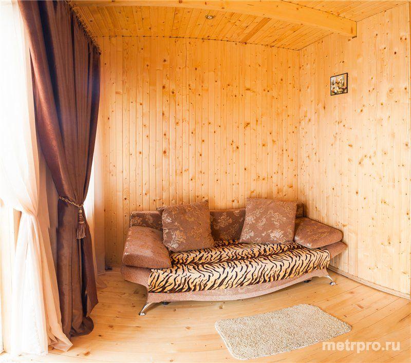 Наш гостевой дом  - это деревянный коттедж, расположенный в  районе Аквапарка, крымского курорта Судак, у подножия... - 8