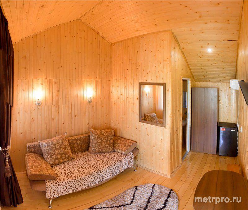 Наш гостевой дом  - это деревянный коттедж, расположенный в  районе Аквапарка, крымского курорта Судак, у подножия... - 15