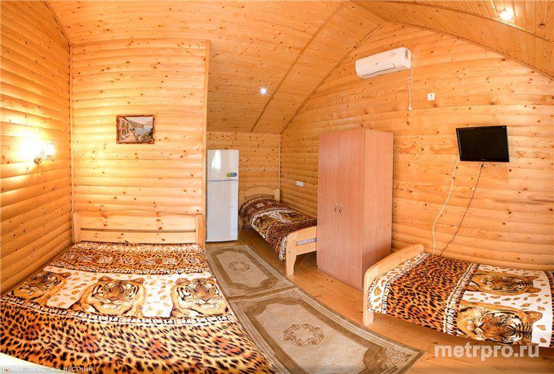 Наш гостевой дом  - это деревянный коттедж, расположенный в  районе Аквапарка, крымского курорта Судак, у подножия... - 16