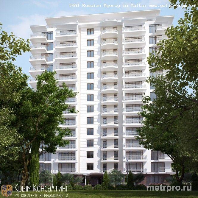Продаются новые квартиры в городе Алушта, квартиры в 14 этажном доме, с панорамным видом на море и горы, до... - 2