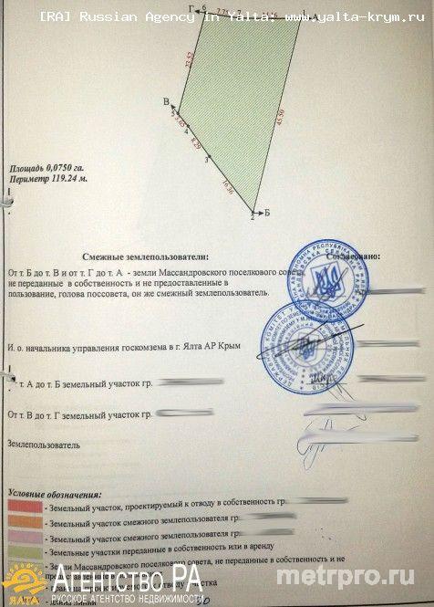 Продажа / Земельные участки, ЯЛТА, 200 000 $ Продам 3 участка в Ялте, в сумме 10 соток, продаются вместе, газ проходит по участку, остальные коммуникации рядом,... - 3