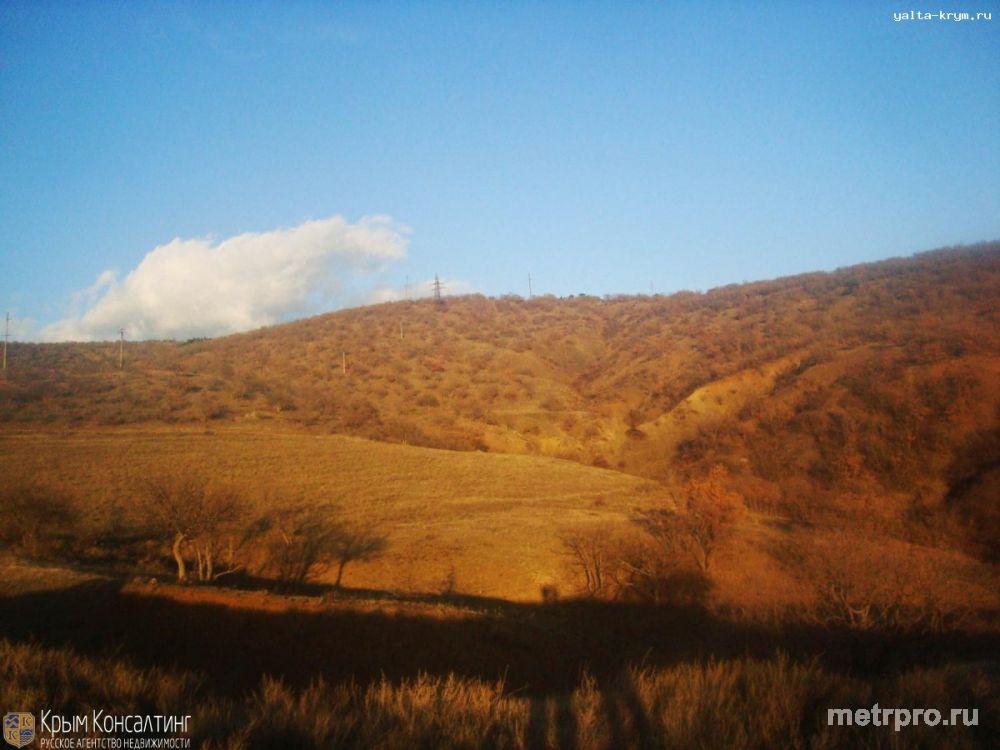 Продается участок 10 соток г. Алушта пос. Малореченское - шикарный панорамный вид на море. Свет, вода в 500 метрах от... - 6