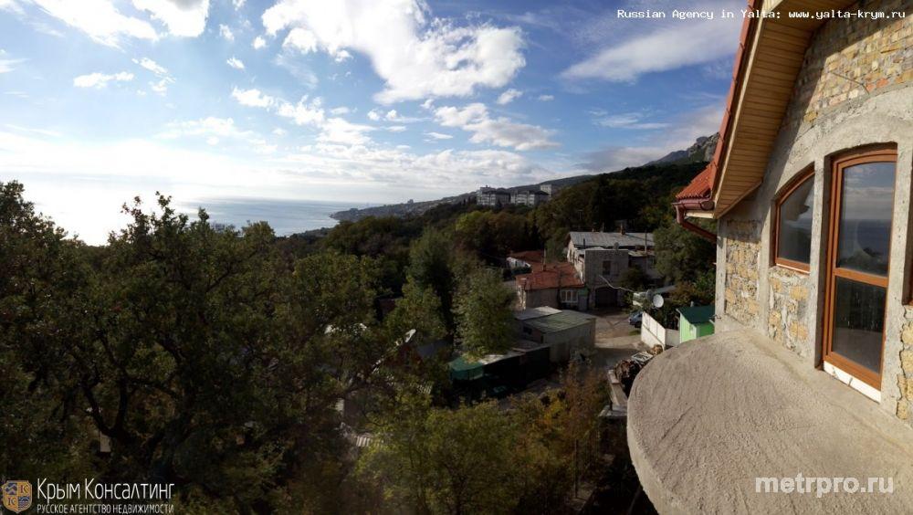 Крым. ЮБК. Предлагаем купить дом в Кореизе с панорамным видом на море. Общая площадь 360 кв.м., выгнана коробка,... - 2