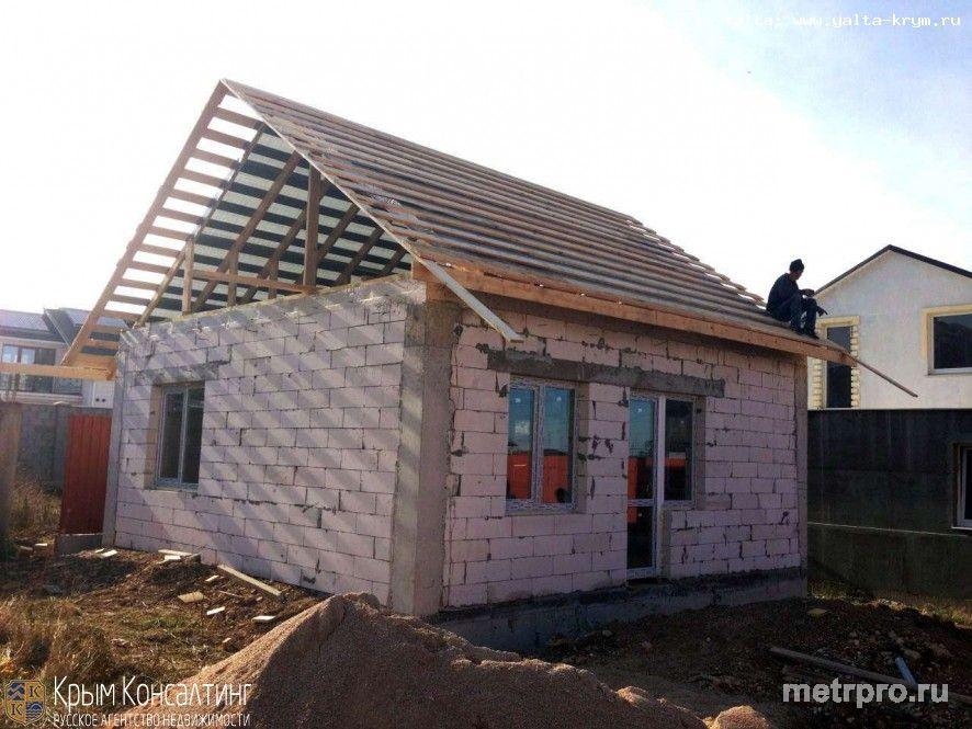 Продажа / Дома, СЕВАСТОПОЛЬ, Фиолент, 25 000 $ Продам новострой - дом 7х7 из газоселикатного кирпича. Самый теплый, надежный и энергоэффективный материал на... - 1