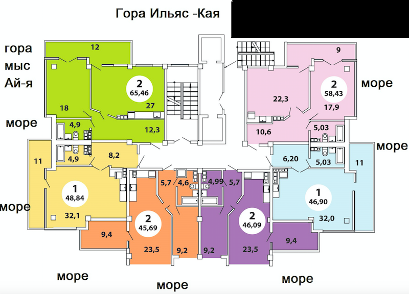 Апартаменты 'Ласпи' расположены в самой южной точке Крыма. Особенностью Ласпинской бухты являются ее уникальные... - 1