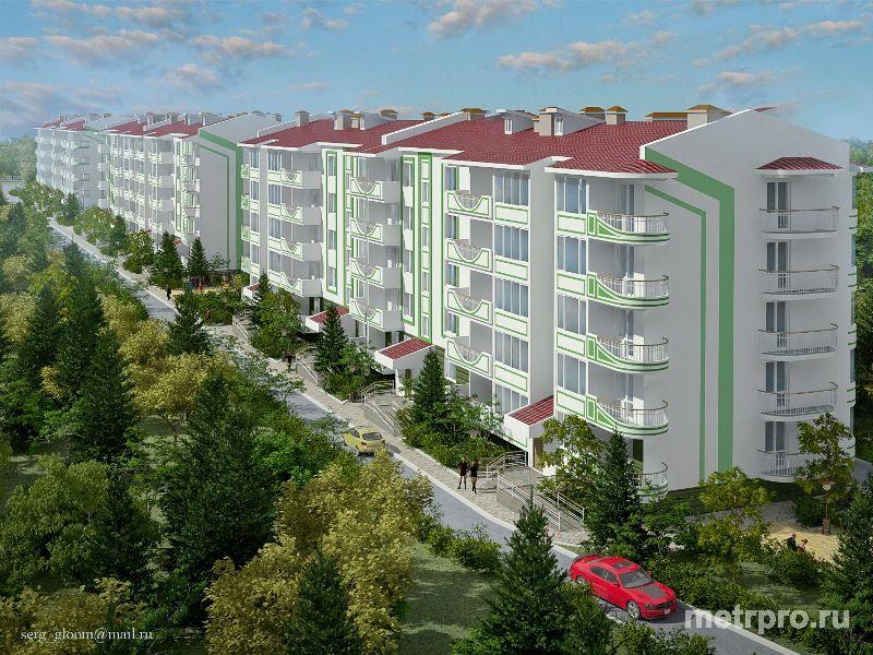 Комплекс 'Зеленая волна' состоит из трех сблокированных монолитно-каркасных пятиэтажных домов с мансардным жилым...