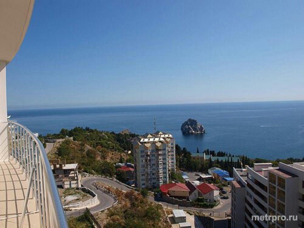Шикарная двух комнатная квартира студия с захватывающим панорамным видом, на Южном Берегу Крыма в 10 минутах от... - 8