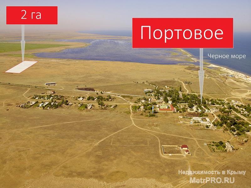 Село портовое крым карта