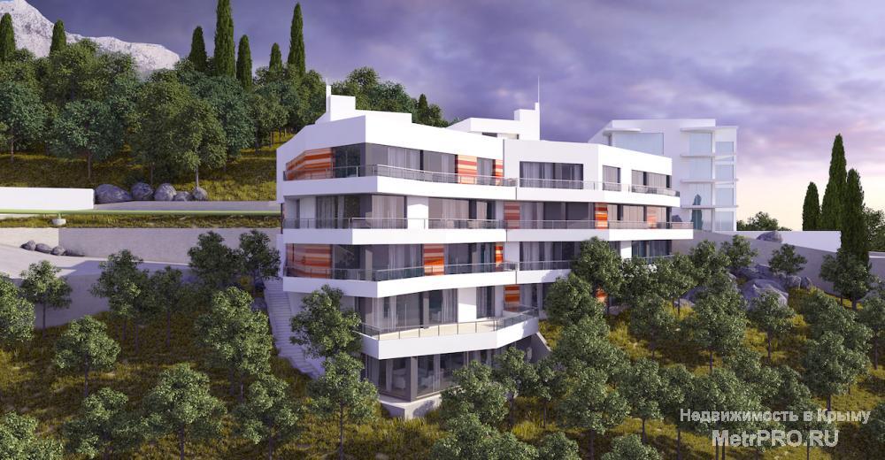 Продается большая видовая квартира в новом жилом комплексе Коста Мисхор. Светлая, уютная, с большой видовой террасой... - 3