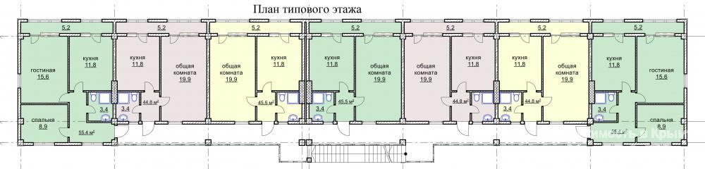 Мечтаете жить у моря?    Вы можете приобрести 1 комнатную квартиру у моря в строящемся трехэтажном доме в Гагаринском... - 1