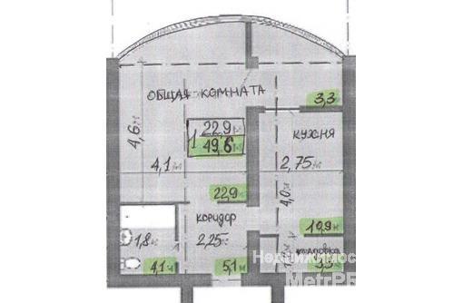 В 5 минутах ходьбы от пляжа 'Голубая бухта'и музейного комплекса 'Бронебашенная батарея-35' продается новая квартира...