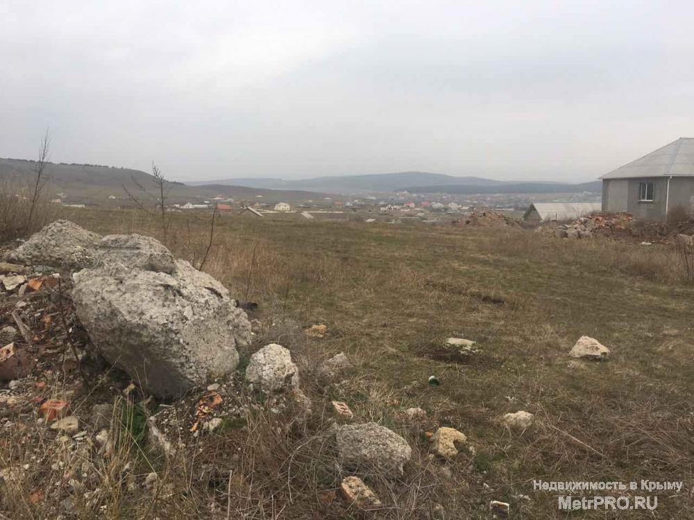 Продажа участка в пригороде г.Симферополя, с.Строгоновка. Площадь 10 соток, ИЖС. Коммуникации: свет. Для воды бурить...