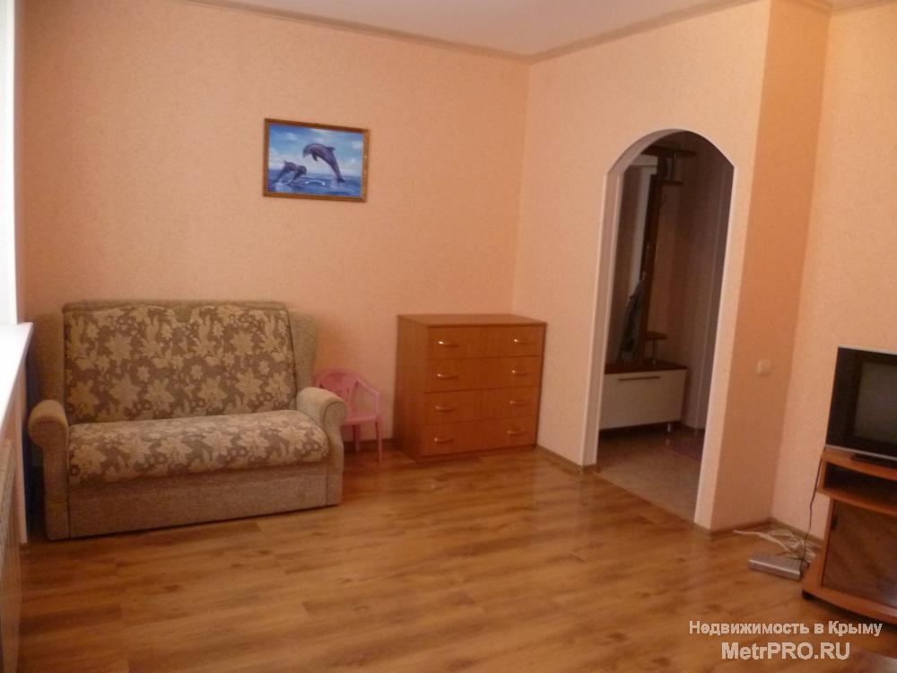 Продается однокомнатная квартира 300 м от моря, новый дом, Крым,Феодосия, Коктебель, 36 кв.м., автономное отопление. - 1