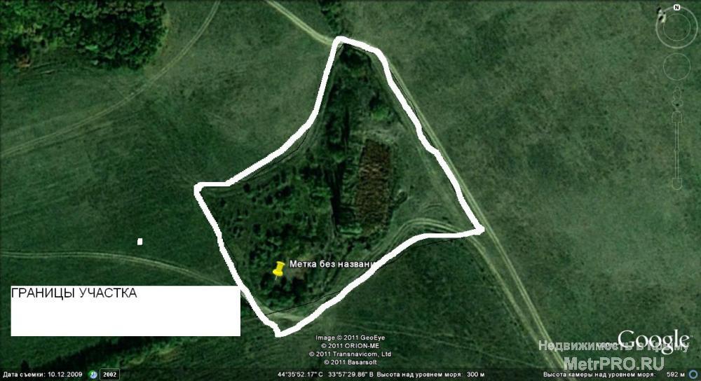 Продается участок ЛПХ с озером, район п. Голубинка, поселок Аромат, вид на гору Бойко.  Участок 1 гектар из них... - 12