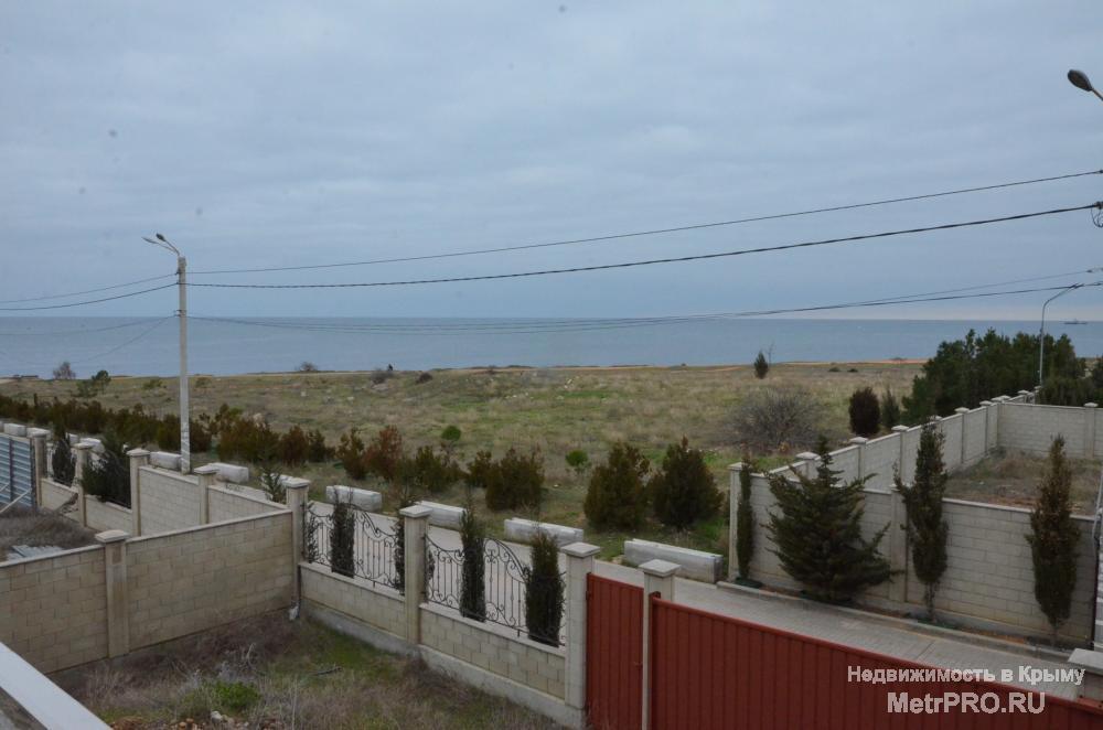 Продается новый дом с видом на море в коттеджном поселке в Севастополе.  Дом 2-х этажный, без внутренней отделки, с... - 24