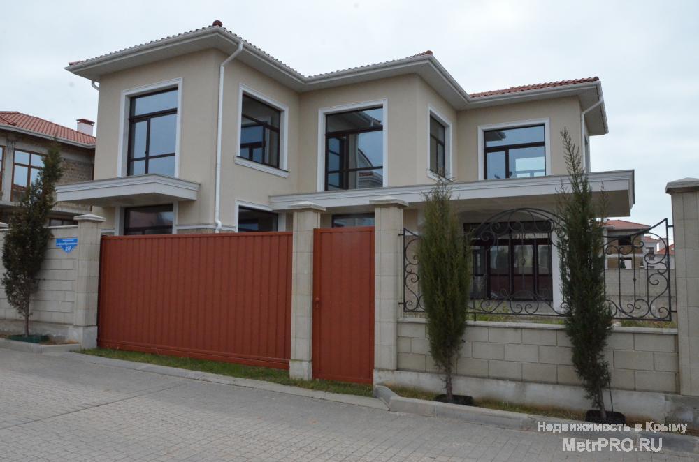 Продается новый дом с видом на море в коттеджном поселке в Севастополе.  Дом 2-х этажный, без внутренней отделки, с... - 28