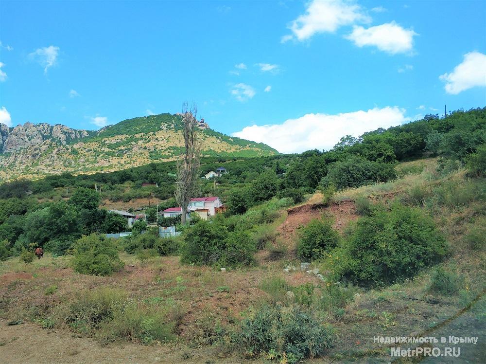 Продам земельный участок 11 сот. ИЖС г. Алушта, с. Лучистое, вариант подходит для коммерческого использования!...