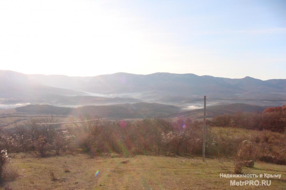 В горном Крыму, на краю верхнего Солнечноселья продается участок ИЖС 15 соток с панорамным видом на Бельбекскую... - 5