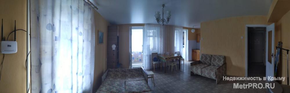 На Южном Берегу Крыма, в пгт. Партенит, по ул. Фрунзенское шоссе 10 продаётся 1 комнатная квартира-студия на 4-м...