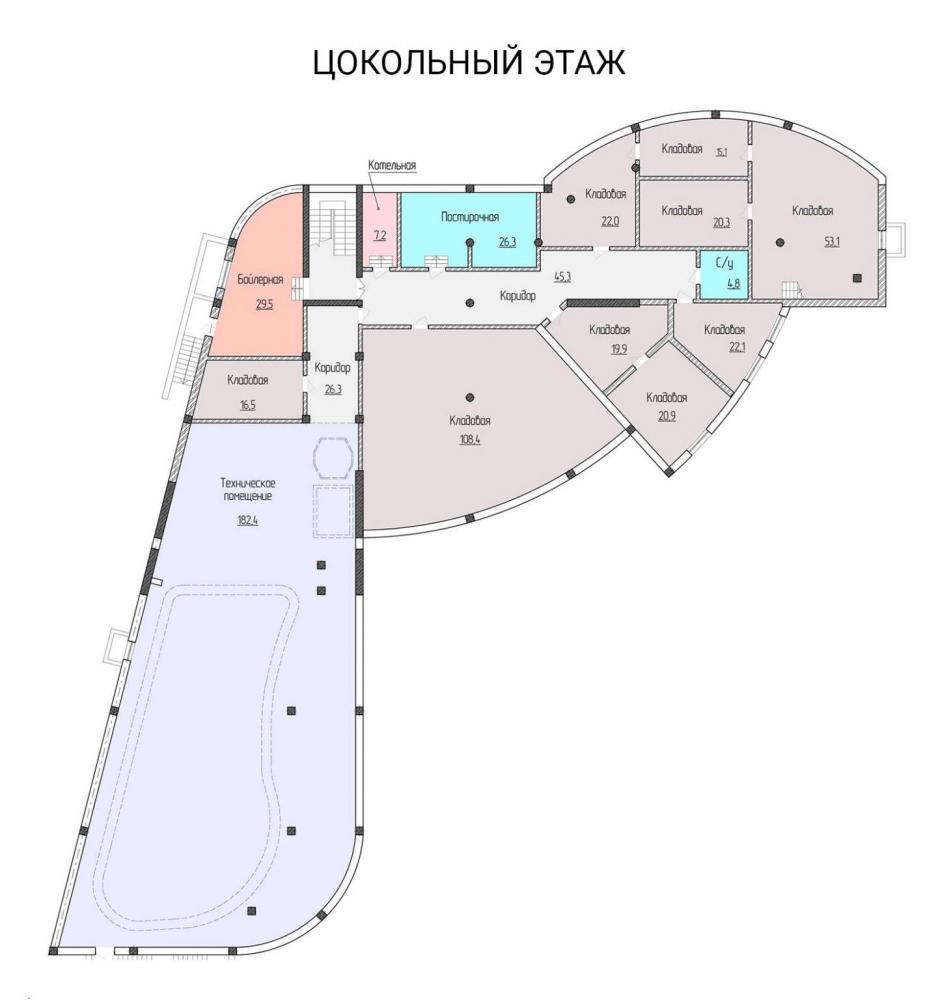 Элитный дом в Севастополе у моря.    Элитный трехэтажный дом построен в 2011 году по индивидуальному дизайн-проекту с... - 32