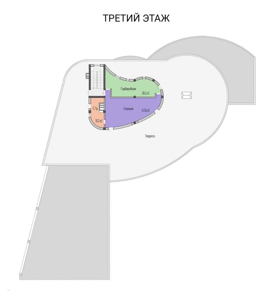 Элитный дом в Севастополе у моря.    Элитный трехэтажный дом построен в 2011 году по индивидуальному дизайн-проекту с... - 35