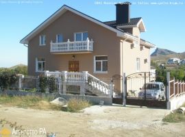 Цена снижена! Продается новый жилой дом в Крыму, пгт Коктебель с...