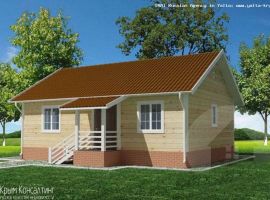Продам новострой - дом 7х7 из газоселикатного кирпича. Самый...