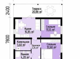 Продам дома от застройщика в трех локациях: СТ Катюша за 4.7 млн рублей,...